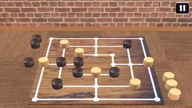 Nine Men Morris Screenshot